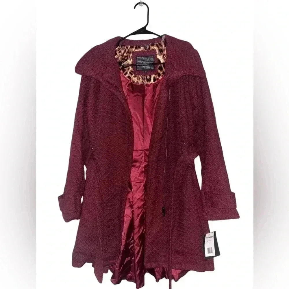 NWT Steve Madden Belted Coat